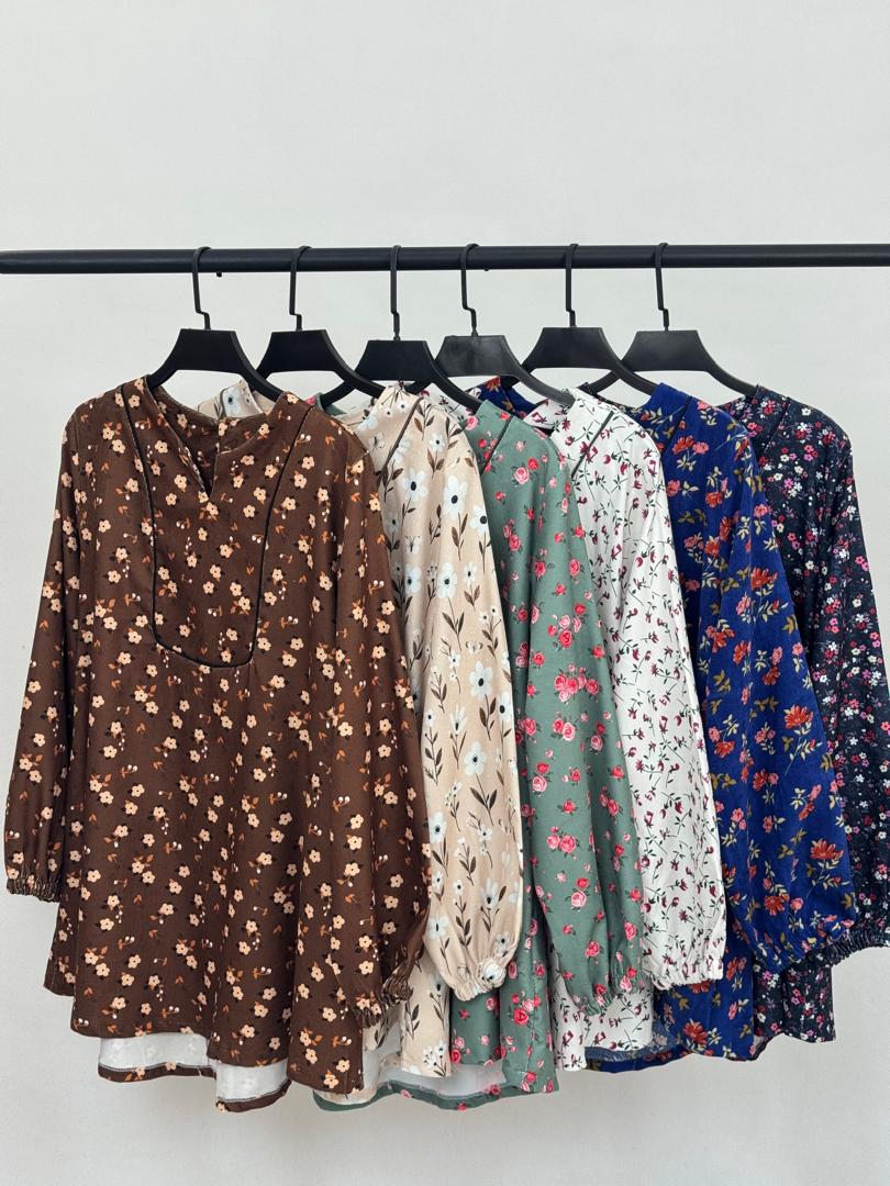 شومیز - شومیز مخمل حنا شومیز مخمل حنا-9