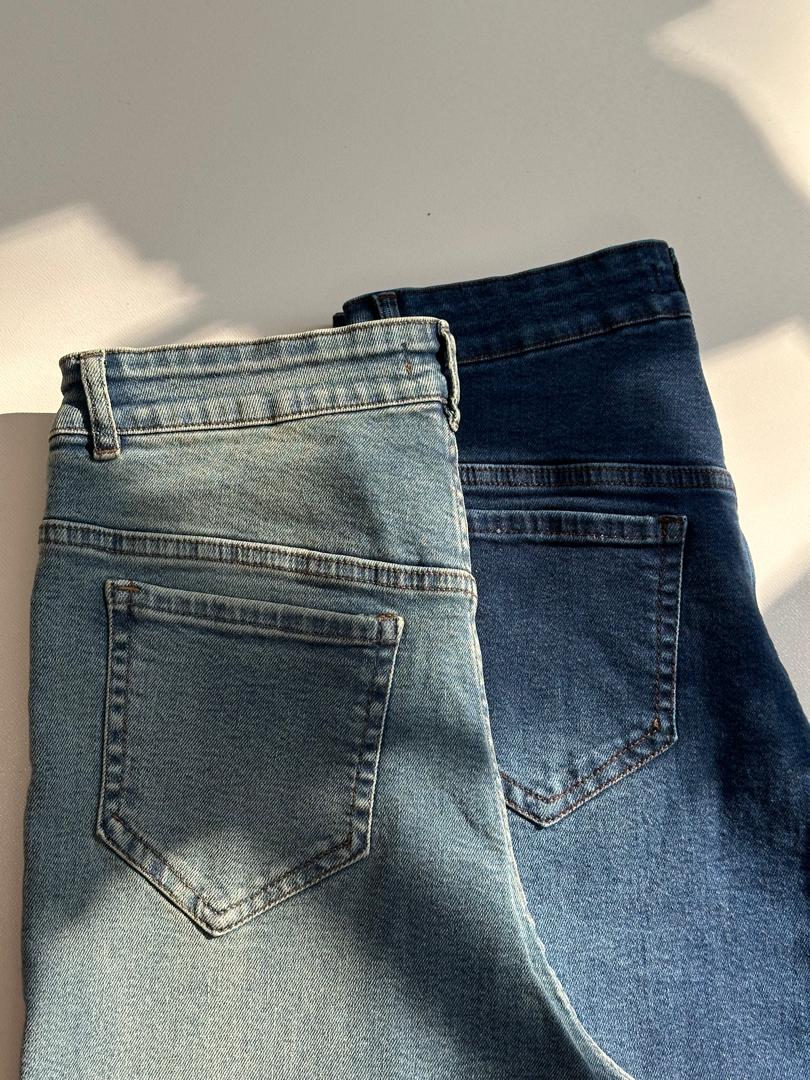 شلوار جین - شلوار واید تمام کش شلوار واید تمام کش-5