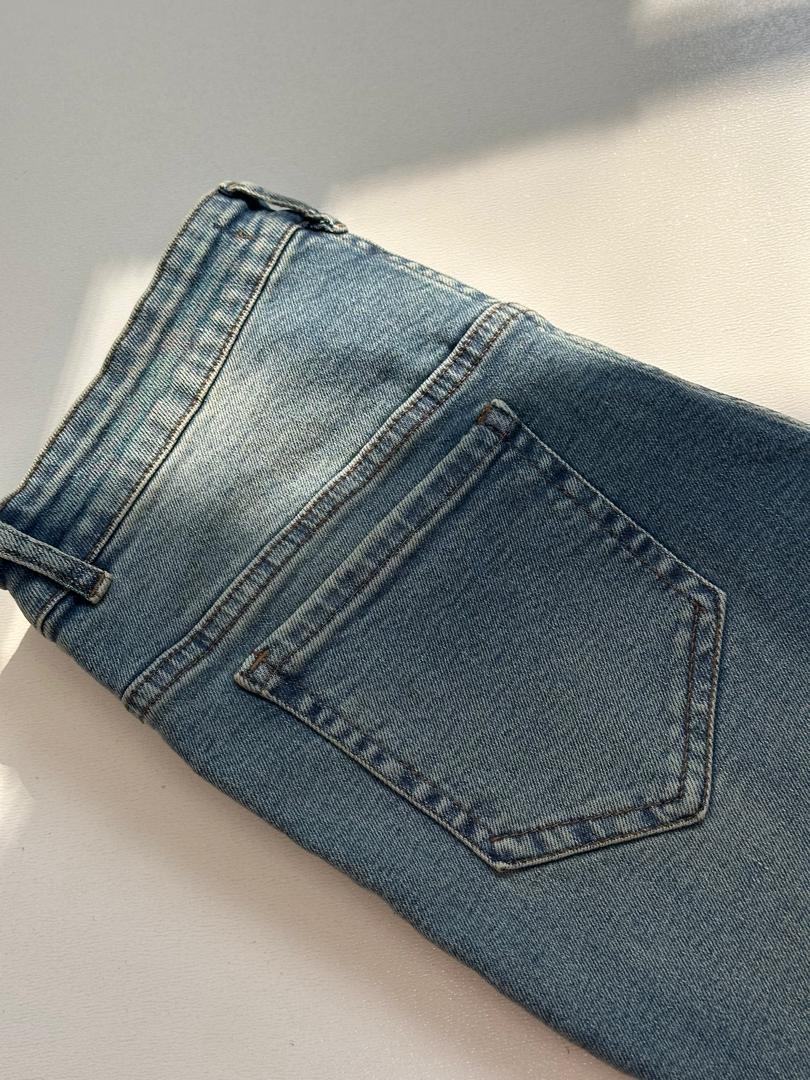 شلوار جین - شلوار واید تمام کش شلوار واید تمام کش-6