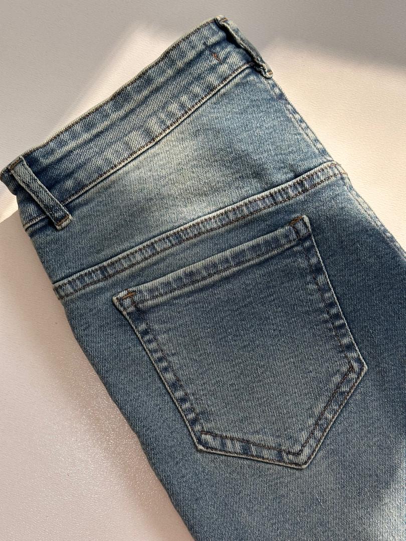 شلوار جین - شلوار واید تمام کش شلوار واید تمام کش-7