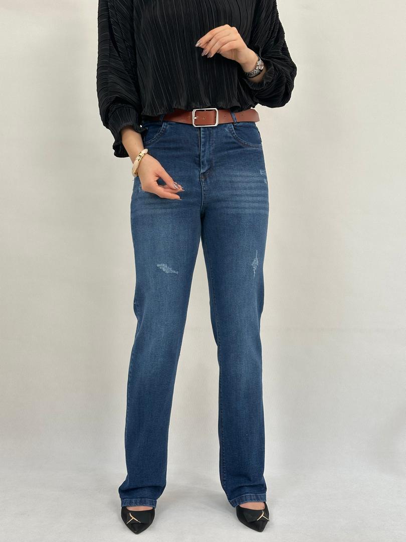 شلوار جین - شلوار واید تمام کش شلوار واید تمام کش-1