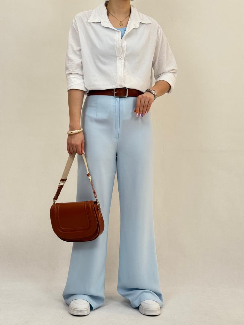 شومیز سفید بیسیک