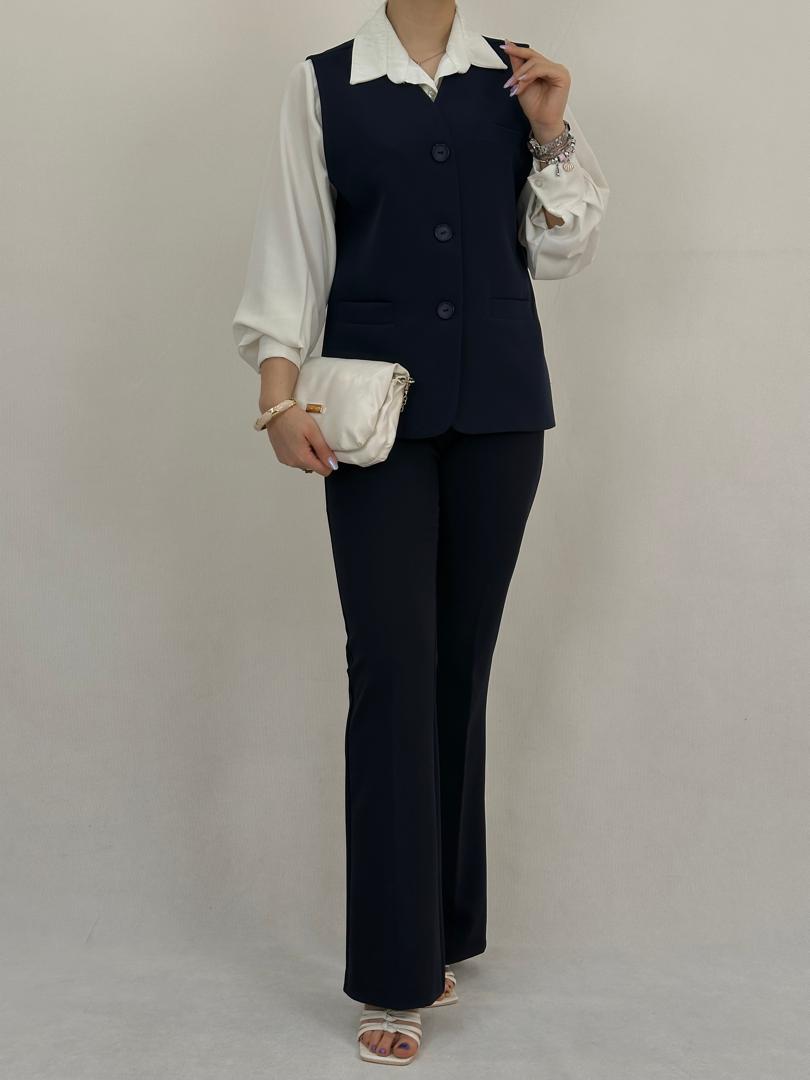 ژیله جلو دکمه