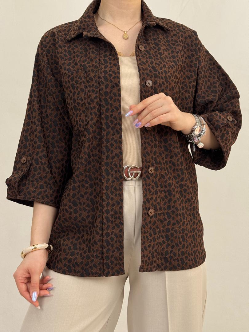 شومیز پلنگی پنج