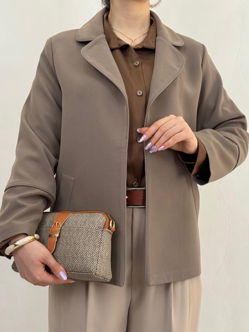 کت یقه مغزی