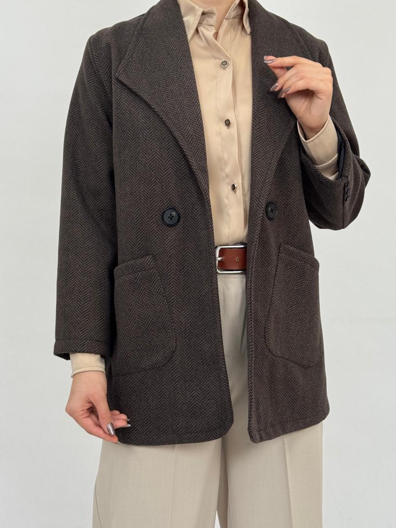 پالتو - کت جناقی ارغوانی کت جناقی ارغوانی-7