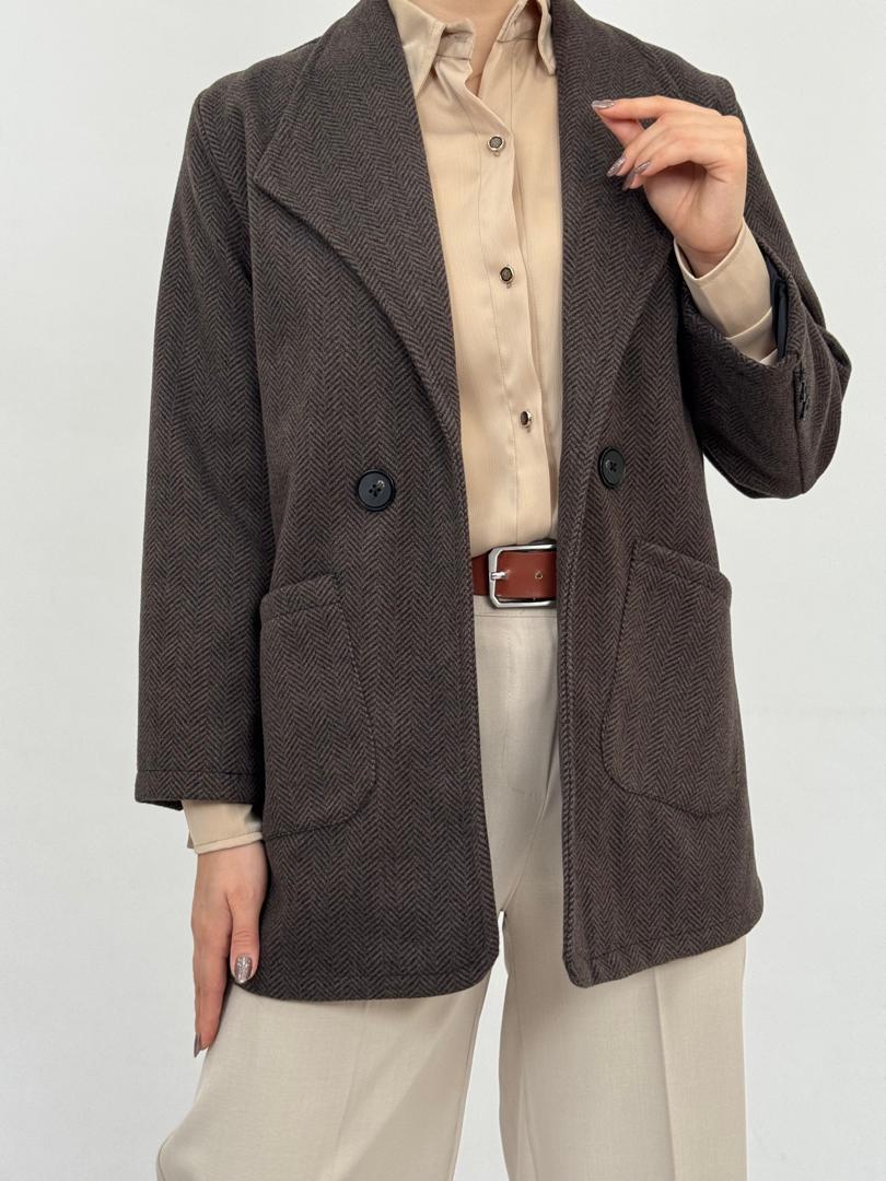 پالتو - کت جناقی ارغوانی کت جناقی ارغوانی-3