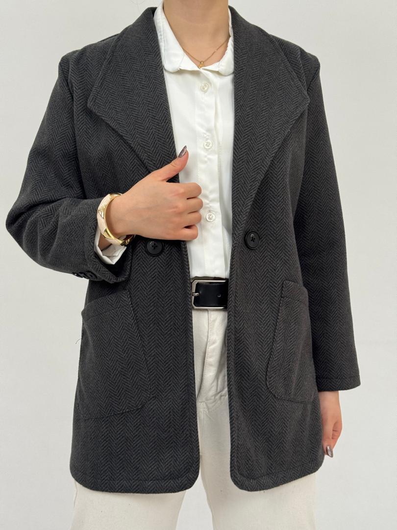 پالتو - کت جناقی ارغوانی کت جناقی ارغوانی-4