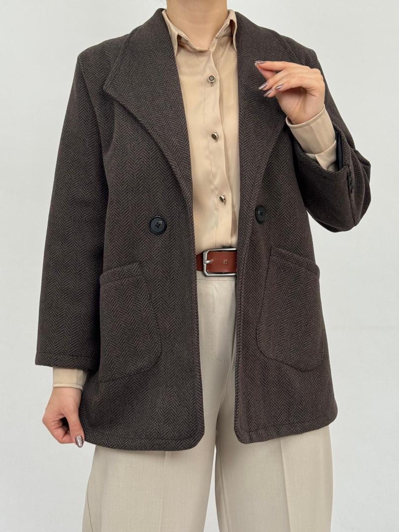 پالتو - کت جناقی ارغوانی کت جناقی ارغوانی-2