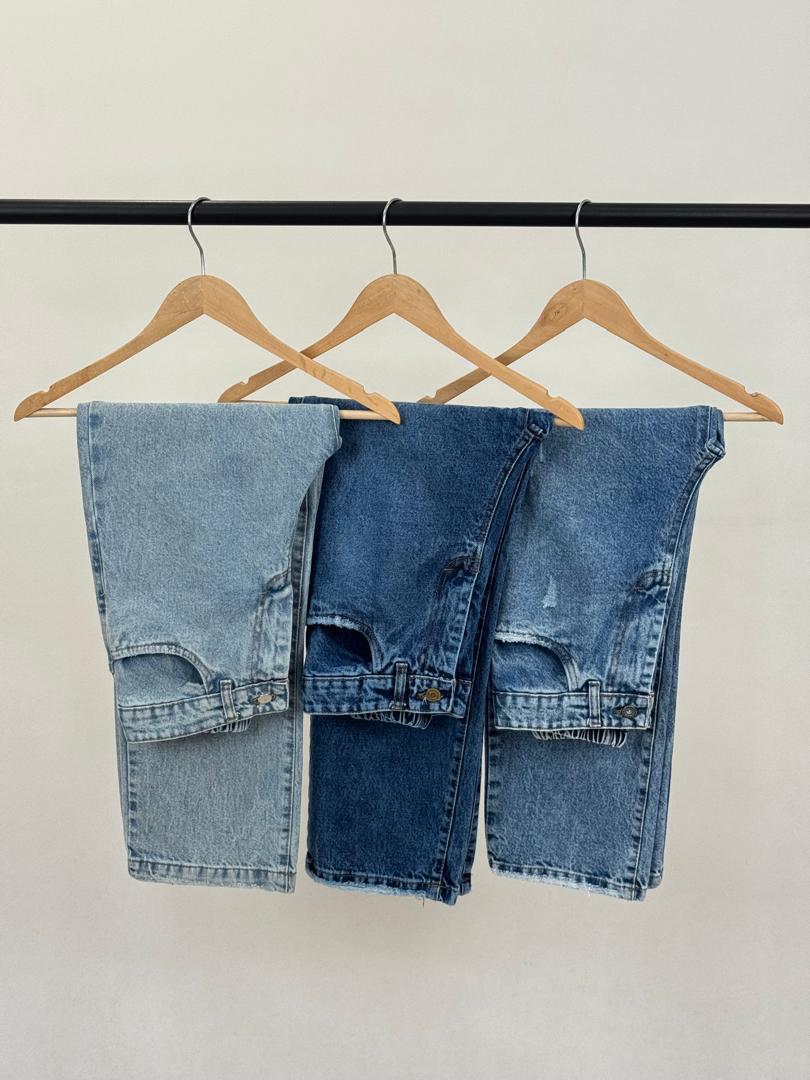 شلوار جین راسته اطلس