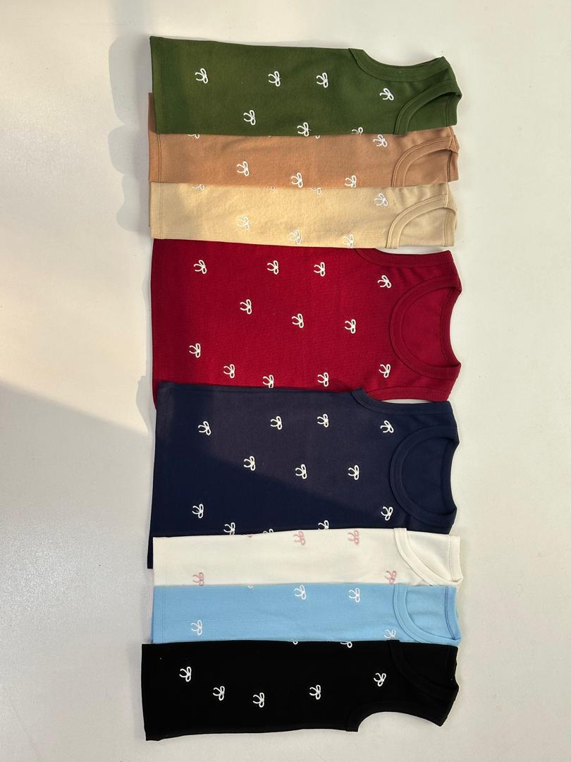 تاپ گلدوزی پاپیون