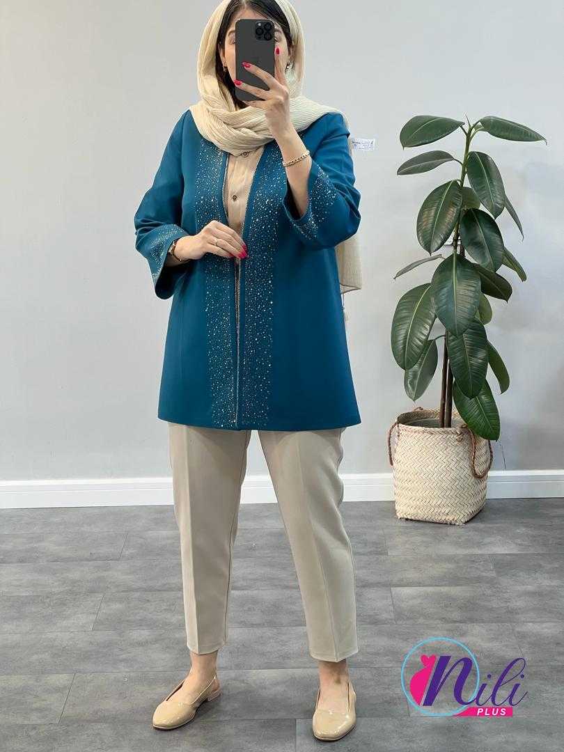 مانتو نگین دار 