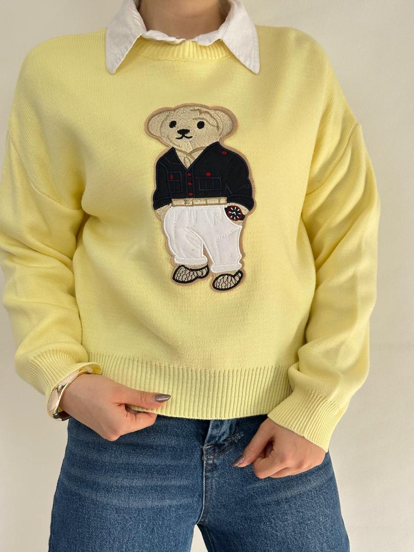 بافت - پلیور بافت خرسی بزرگ پلیور بافت خرسی بزرگ-5