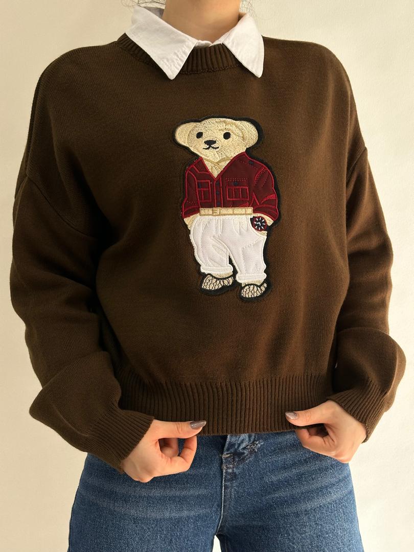 بافت - پلیور بافت خرسی بزرگ پلیور بافت خرسی بزرگ-2